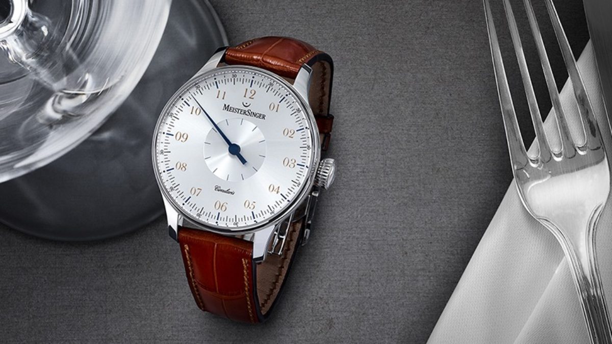 Nouvelle MeisterSinger Circularis quip e du premier mouvement maison