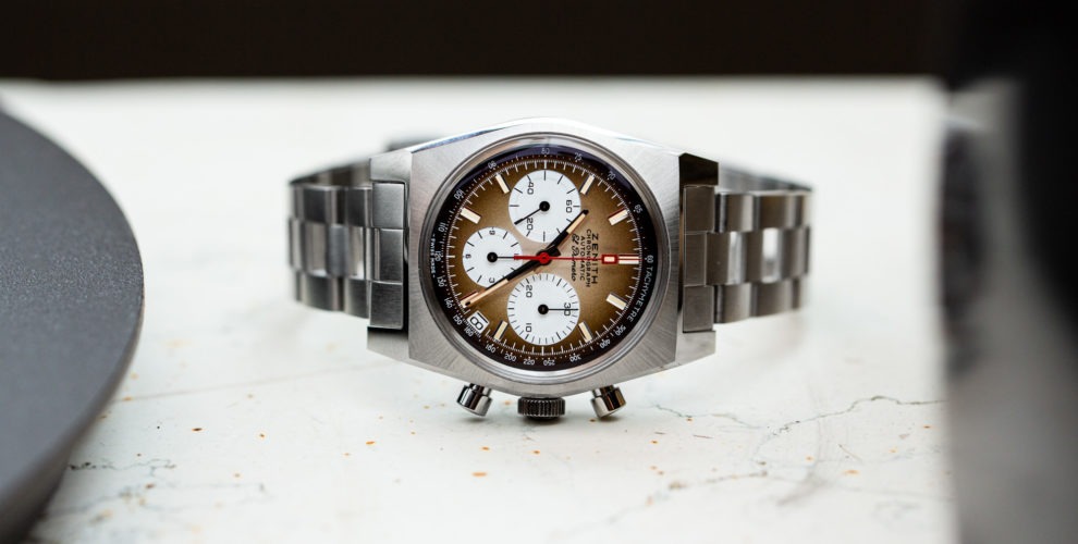 ZENITH CHRONOMASTER REVIVAL A385 Le trio de 1969 à nouveau réuni