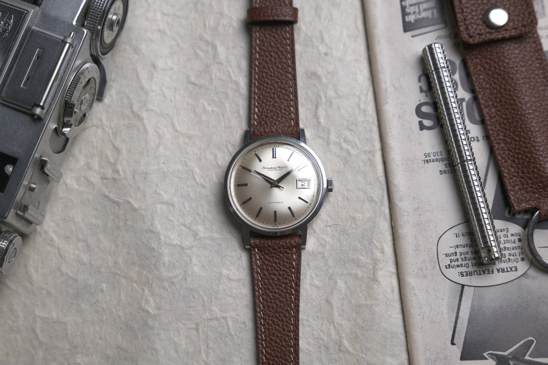 IWC automatique Big Size - Sélection de montres vintage Joseph Bonnie de juillet 2023