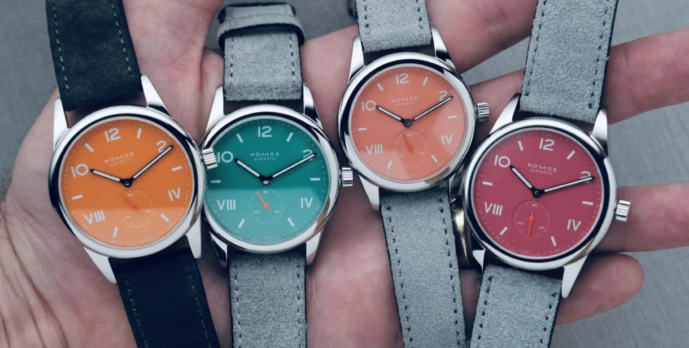 Les Nouvelles Couleurs de la Nomos Club Campus Des options encore plus vibrantes pour l’été