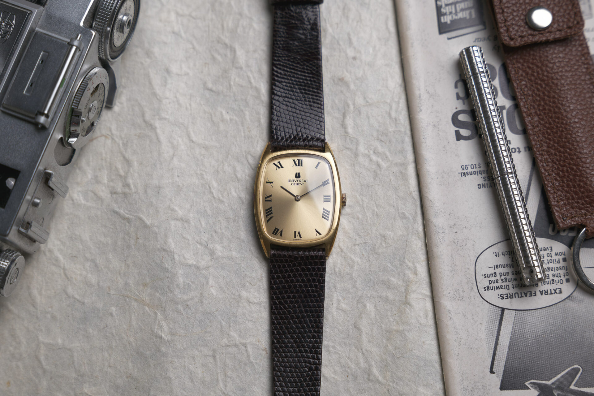Universal Genève - Sélection de montres vintage Joseph Bonnie de juillet 2023
