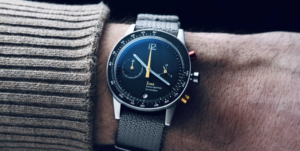 LIMA KRONO-SPRINTER Un chronographe abordable à l'allure insolite 