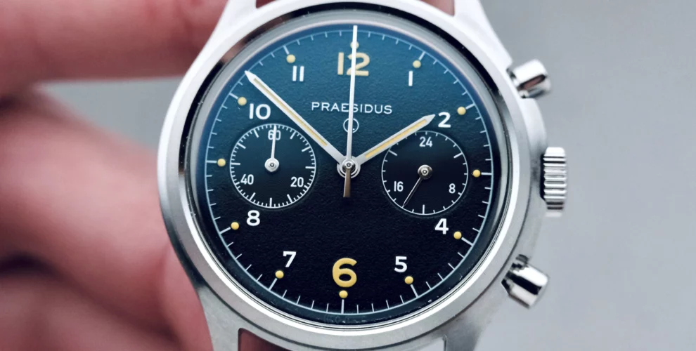 Praesidus PAC-76 Chrono Un chronographe militaire abordable des années 70