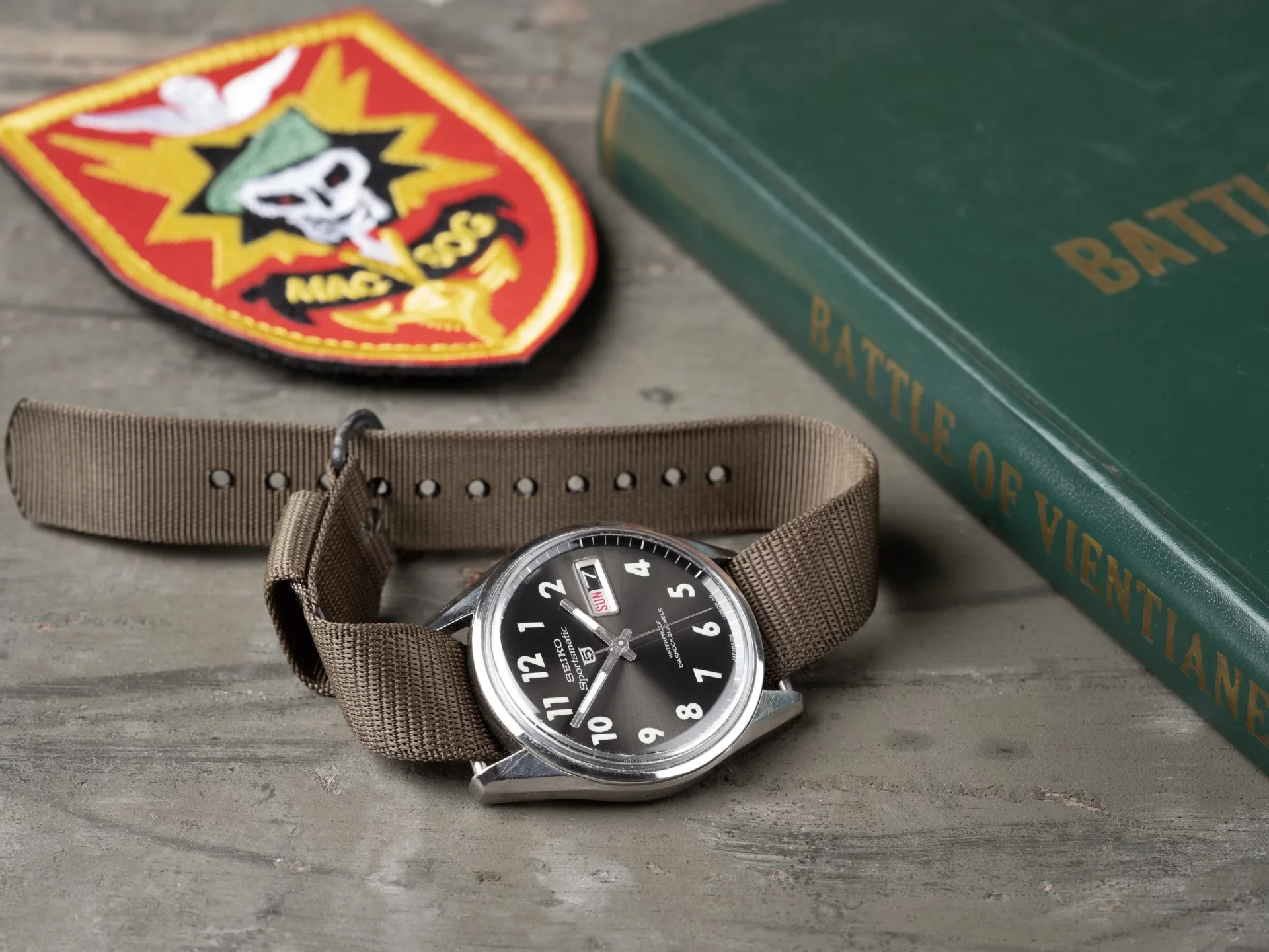 L'orignal Seiko de la guerre du Vietnam 