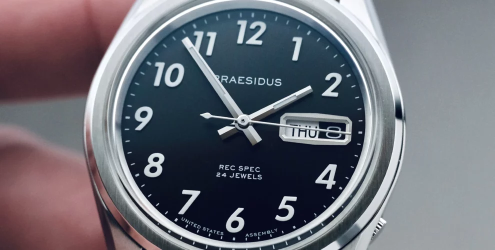 La Praesidus Rec-Spec Une recréation d’une montre Seiko adoptée par l’armée américaine 