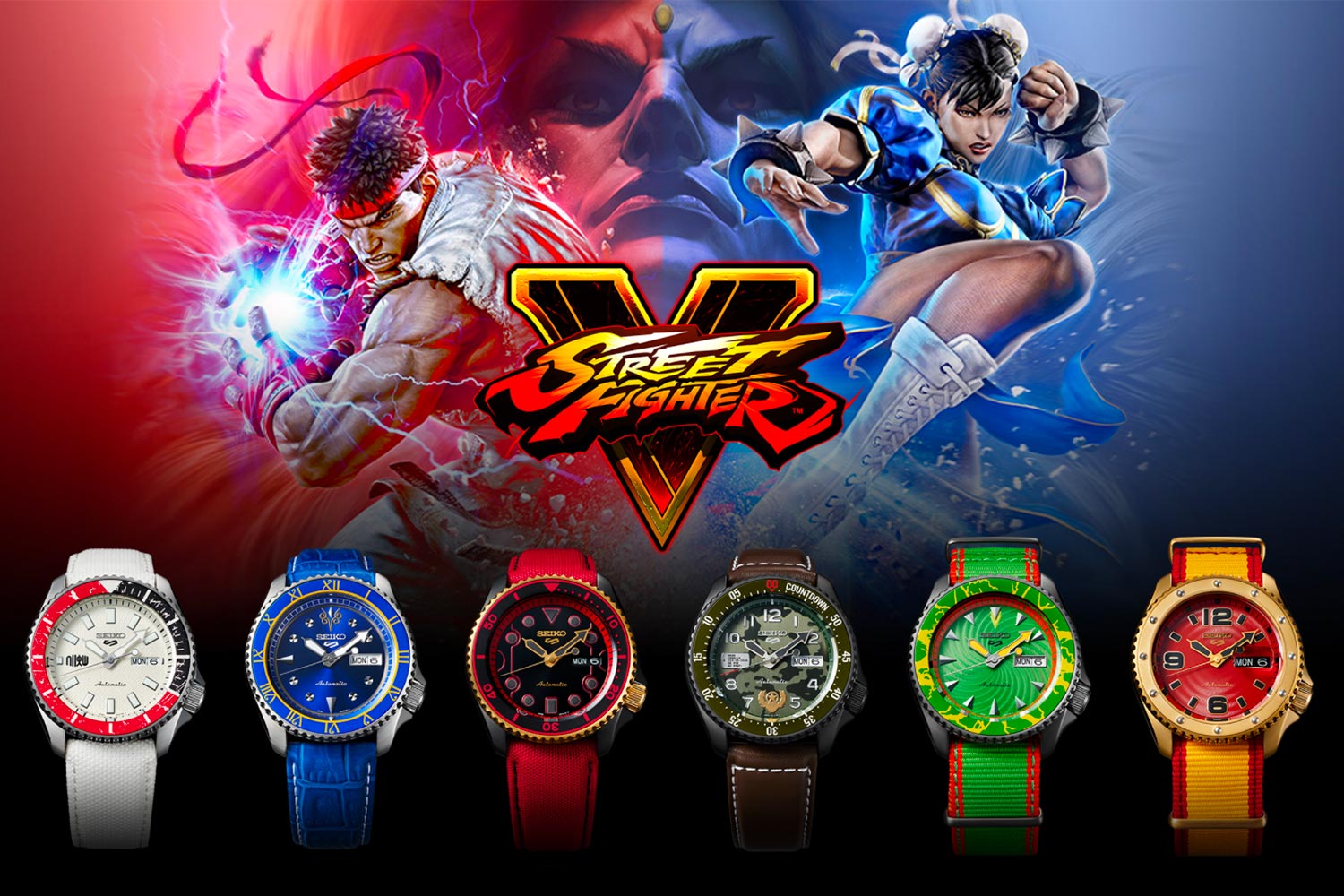 Seiko Street Fighter